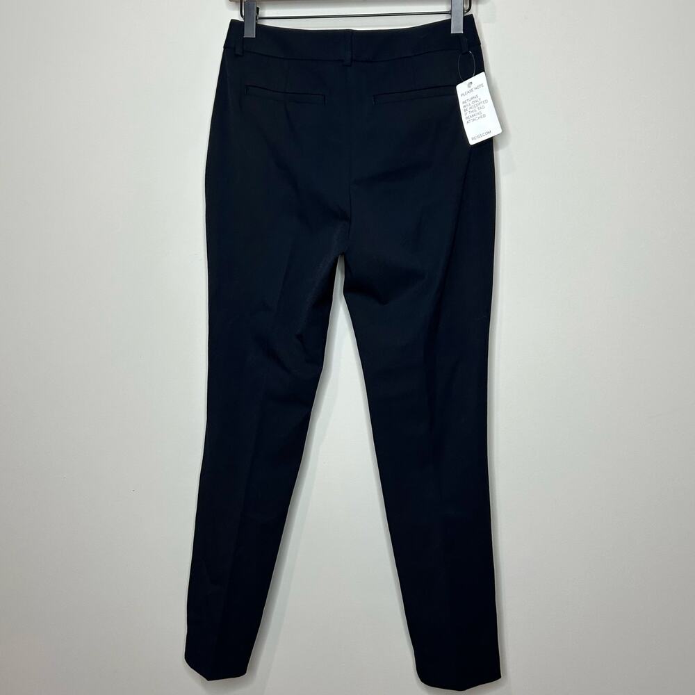 Reiss JoAnne Straight Leg Trousers Navy Blue Size 2 (US) NWT - Picture 6 of 9